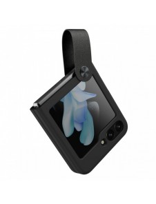 Nillkin Flex Flip fodral med hänge och ställ för Samsung Galaxy Z Flip 5 - svart