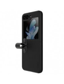 Nillkin Flex Flip fodral med hänge och ställ för Samsung Galaxy Z Flip 5 - svart