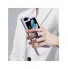 Nillkin Flex Flip fodral med hänge och ställ för Samsung Galaxy Z Flip 5 - svart