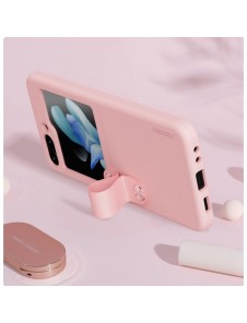 Nillkin Flex Flip fodral med hänge och ställ för Samsung Galaxy Z Flip 5 - lila