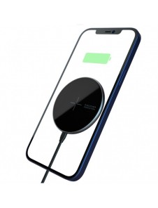 Nillkin MagSlim Qi trådlös laddare 10W för iPhone kompatibel med MagSafe svart