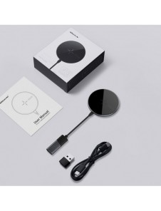 Nillkin MagSlim Qi trådlös laddare 10W för iPhone kompatibel med MagSafe svart