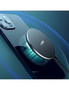 Nillkin MagSlim Qi trådlös laddare 10W för iPhone kompatibel med MagSafe svart