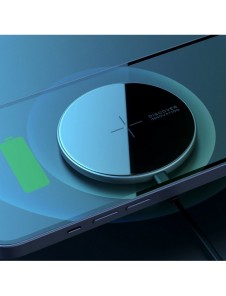 Nillkin MagSlim Qi trådlös laddare 10W för iPhone kompatibel med MagSafe svart