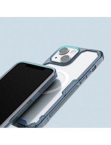 Nillkin Nature Pro pansarfodral med MagSafe för iPhone 15 Plus - blå