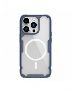 Nillkin Nature Pro pansarfodral med MagSafe för iPhone 15 Pro Max - blå