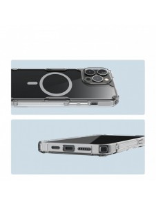 Nillkin Nature Pro pansarfodral med MagSafe för iPhone 15 Pro Max - vit