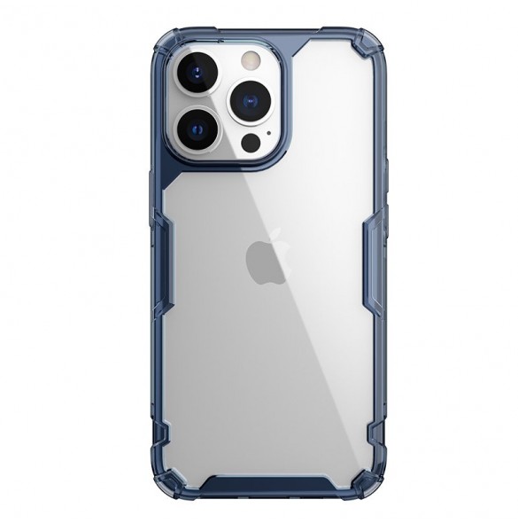 Nillkin Nature Pro skal till iPhone 13 Pro Max pansarskal blått skal