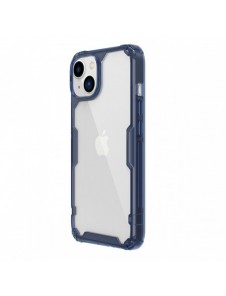 Nillkin Nature Pro fodral iPhone 14 pansarfodral skal blå