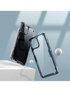Nillkin Nature Pro fodral iPhone 14 pansarskal genomskinligt skal