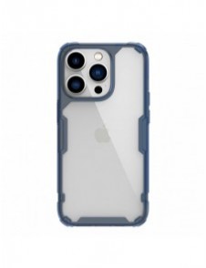 Nillkin Nature Pro fodral iPhone 14 Pro pansarfodral skal blå