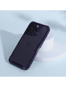 Nillkin Nature Pro fodral iPhone 14 Pro pansarfodral skal blå