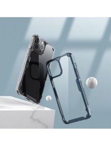 Nillkin Nature Pro fodral iPhone 14 Pro pansarfodral skal blå