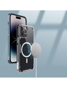 Nillkin Nature Pro Magnetisk pansarfodral med MagSafe för iPhone 15 Pro - vit