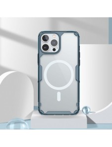 Nillkin Nature Pro Magnetisk pansarfodral med MagSafe för iPhone 15 Pro - vit