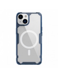 Nillkin Nature Pro Magnetic Case för iPhone 14 Plus magnetiskt MagSafe skal blått