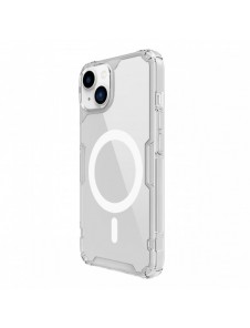 Nillkin Nature Pro Magnetic Case för iPhone 14 Plus Magnetic MagSafe Transparent Fodral