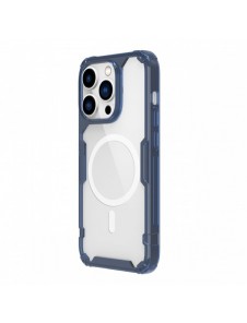 Nillkin Nature Pro Magnetic Case för iPhone 14 Pro Max magnetiskt skal MagSafe blå
