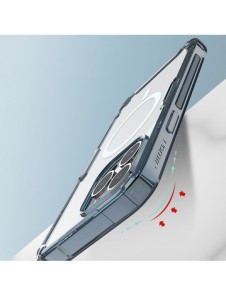 Nillkin Nature Pro Magnetic Case för iPhone 14 Pro Max MagSafe magnetiskt fodral genomskinligt