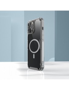 Nillkin Nature Pro Magnetic Case för iPhone 14 Pro Max MagSafe magnetiskt fodral genomskinligt