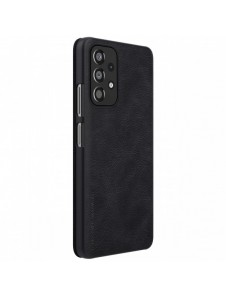 Nillkin Qin Fodral Fodral För Samsung Galaxy A33 5G Kameraskydd Hölster Cover Flip Cover Svart