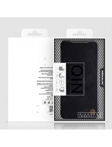 Nillkin Qin Fodral Fodral För Samsung Galaxy A33 5G Kameraskydd Hölster Cover Flip Cover Svart