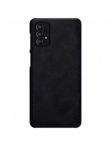 Nillkin Qin Fodral Fodral För Samsung Galaxy A33 5G Kameraskydd Hölster Cover Flip Cover Svart