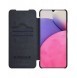 Nillkin Qin Fodral Fodral För Samsung Galaxy A33 5G Kameraskydd Hölster Cover Flip Cover Svart