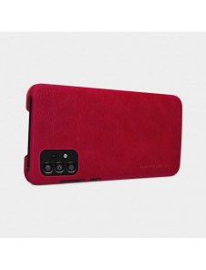 Nillkin Qin Fodral Fodral För Samsung Galaxy A33 5G Kameraskydd Hölster Cover Flip Cover Svart