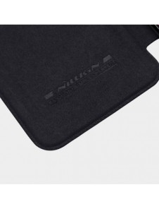 Nillkin Qin Fodral Fodral För Samsung Galaxy A33 5G Kameraskydd Hölster Cover Flip Cover Svart