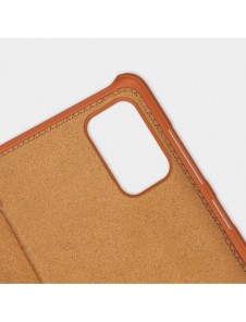 Nillkin Qin Fodral Fodral För Samsung Galaxy A33 5G Kameraskydd Hölster Cover Flip Cover Svart