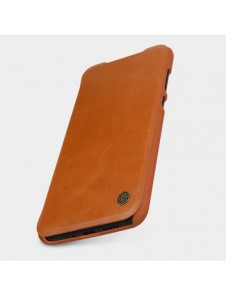 Nillkin Qin Fodral Fodral För Samsung Galaxy A33 5G Kameraskydd Hölster Cover Flip Cover Svart