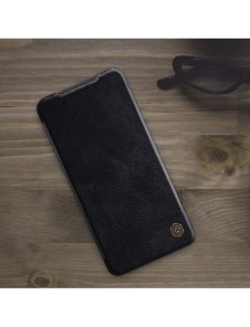 Nillkin Qin Fodral Fodral För Samsung Galaxy A33 5G Kameraskydd Hölster Cover Flip Cover Svart