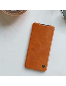 Nillkin Qin Fodral Fodral För Samsung Galaxy A33 5G Kameraskydd Hölster Cover Flip Cover Svart