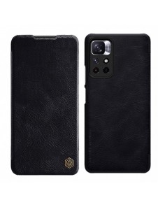 Nillkin Qin Fodral Fodral för Xiaomi Redmi Note 11T 5G / Note 11S 5G / Note 11 5G (Kina) / Poco M4 Pro 5G Kameraskydd Hölster