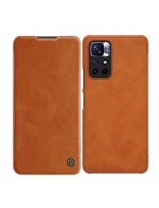 Nillkin Qin Fodral Fodral för Xiaomi Redmi Note 11T 5G / Note 11S 5G / Note 11 5G (Kina) / Poco M4 Pro 5G Kameraskydd Hölster