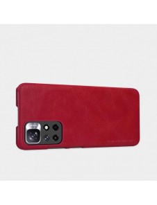 Nillkin Qin Fodral Fodral för Xiaomi Redmi Note 11T 5G / Note 11S 5G / Note 11 5G (Kina) / Poco M4 Pro 5G Kameraskydd Hölster