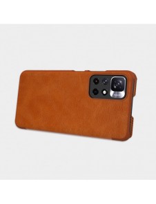 Nillkin Qin Fodral Fodral för Xiaomi Redmi Note 11T 5G / Note 11S 5G / Note 11 5G (Kina) / Poco M4 Pro 5G Kameraskydd Hölster