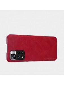 Nillkin Qin Case Cover för Xiaomi Redmi Note 11 Pro+ (Kina) / Redmi Note 11 Pro (Kina) / Mi11i HyperCharge Kameraskydd Hölste