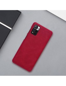 Nillkin Qin Case Cover för Xiaomi Redmi Note 11 Pro+ (Kina) / Redmi Note 11 Pro (Kina) / Mi11i HyperCharge Kameraskydd Hölste
