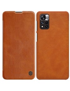 Nillkin Qin Case Cover för Xiaomi Redmi Note 11 Pro+ (Kina) / Redmi Note 11 Pro (Kina) / Mi11i HyperCharge Kameraskydd Hölste