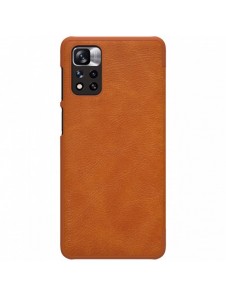 Nillkin Qin Case Cover för Xiaomi Redmi Note 11 Pro+ (Kina) / Redmi Note 11 Pro (Kina) / Mi11i HyperCharge Kameraskydd Hölste