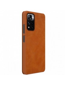 Nillkin Qin Case Cover för Xiaomi Redmi Note 11 Pro+ (Kina) / Redmi Note 11 Pro (Kina) / Mi11i HyperCharge Kameraskydd Hölste