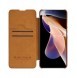 Nillkin Qin Case Cover för Xiaomi Redmi Note 11 Pro+ (Kina) / Redmi Note 11 Pro (Kina) / Mi11i HyperCharge Kameraskydd Hölste