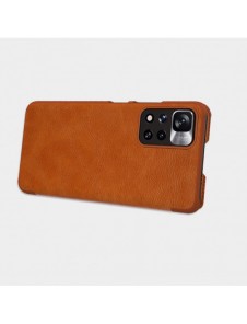 Nillkin Qin Case Cover för Xiaomi Redmi Note 11 Pro+ (Kina) / Redmi Note 11 Pro (Kina) / Mi11i HyperCharge Kameraskydd Hölste