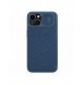 Nillkin Qin Cloth Pro Case Fodral För iPhone 14 Plus Kameraskydd Hölster Cover Flip Case Blå