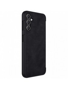 Samsung Galaxy A14 5G / Galaxy A14 Nillkin Qin Series PU Läder Flip Fodral Svart
