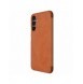 Nillkin Qin Läder Flip Wallet-fodral till Samsung Galaxy A34 5G - Brun