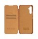 Nillkin Qin Läder Flip Wallet-fodral till Samsung Galaxy A34 5G - Brun