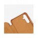 Nillkin Qin Läder Flip Wallet-fodral till Samsung Galaxy A34 5G - Brun